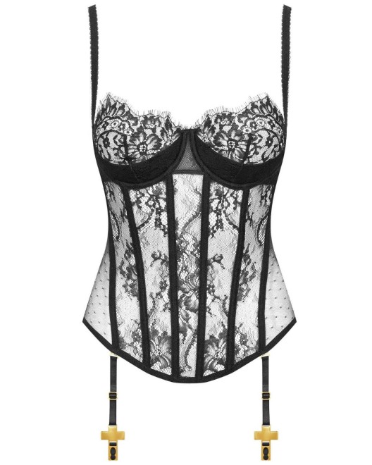 corset porte-jarretelles Inspiration Divine, Scandale, devant