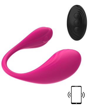 oeuf vibrant connecté et télécommandé, We share connect Divinity, rose, Paradise boutik, sextoy pour couple