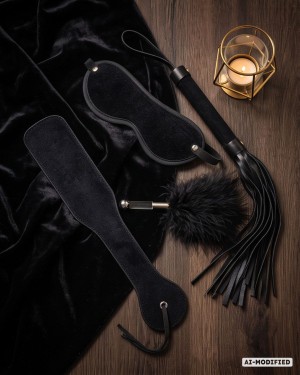 kit,initiation,bdsm,captive,noir,photo,ambiance,coffret