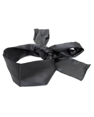 bandeau pour les yeux satiné, noir, Captive, Paradise boutik, accessoire seul