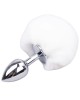 plug bijou queue de lapin, Paradise boutik, blanc, sextoy seul