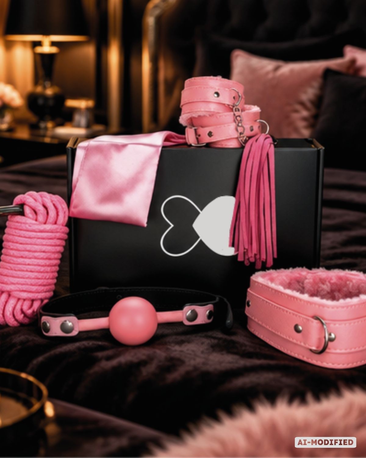 coffret,bdsm,erotique,rose,photo,ambiance