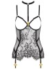 corset ouvert porte-jarretelles Inspiration Divine, Scandale, devant