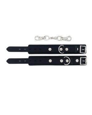 paire de menottes en silicone, taille small, Captive, Paradise boutik, ouvertes