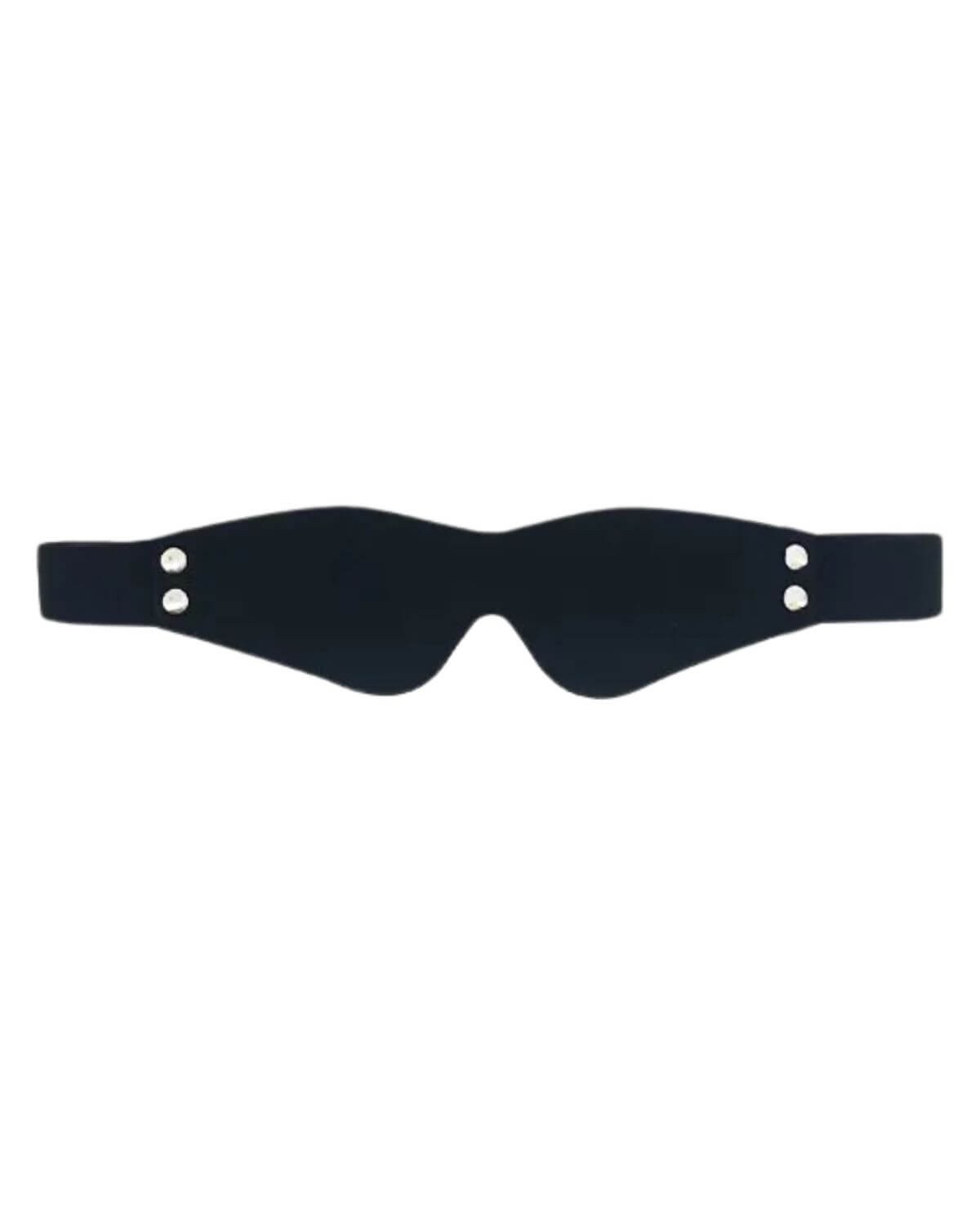 masque bondage en silicone, noir, Captive, accessoire seul