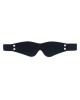 masque bondage en silicone, noir, Captive, accessoire seul