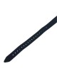 masque bondage en silicone, noir, Captive, zoom languette