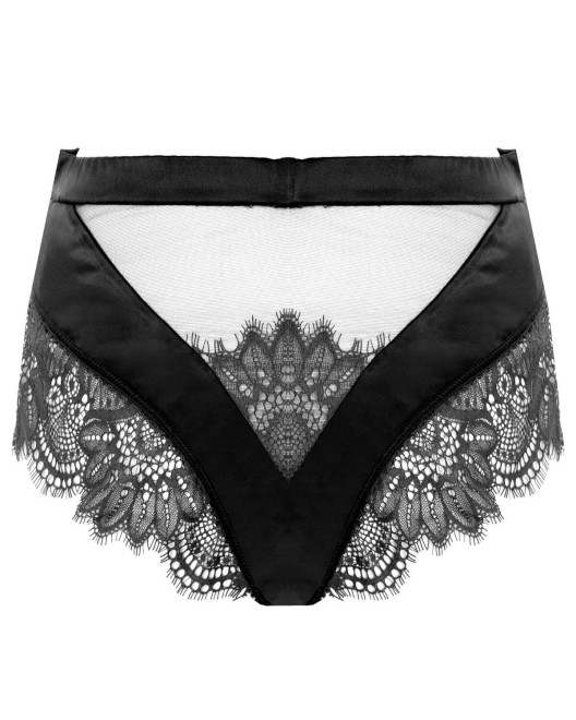 string brésilien taille haute Clair de lune, noir, Prelude, dos