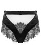 string brésilien taille haute Clair de lune, noir, Prelude, dos