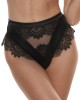 string brésilien taille haute Clair de lune, noir, Prelude, zoom de face