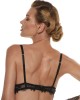 soutien-gorge push-up Clair de lune, Prelude, noir, zoom de dos