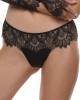 string en dentelle noire, collection Clair de lune, Prelude, zoom de face