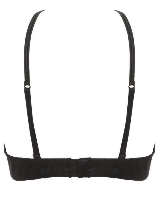soutien-gorge fantaisie à armatures, collection Clair de Lune, Prelude, noir, derrière