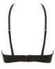 soutien-gorge fantaisie à armatures, collection Clair de Lune, Prelude, noir, derrière