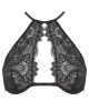 soutien-gorge fantaisie à armatures, collection Clair de Lune, Prelude, noir, devant