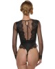 body string outwear noir, collection Clair de lune, Prelude, mannequin de dos