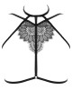 harnais choker noir, Clair de lune, Prelude, devant