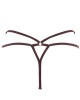 string bordeaux, collection Nuits de velours, Prelude Lingerie, derrière