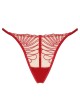 string, collection rouge interdit, Prelude Lingerie, devant