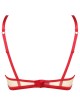 soutien-gorge corbeille, collection Rouge Interdit, Prelude Lingerie, derrière