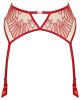 porte-jarretelles, collection Rouge Interdit, Prelude Lingerie, devant