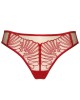 string brésilien, collection Rouge interdit, Prelude Lingerie, devant