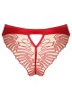 string brésilien, collection Rouge interdit, Prelude Lingerie, derrière
