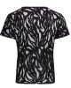t-shirt homme flocké transparent, noir, Svenjoyment, dos