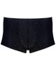 boxer homme en lurex, noir, Svenjoyment, devant