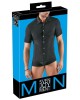 chemise homme en lurex, noir, Svenjoyment, boîte