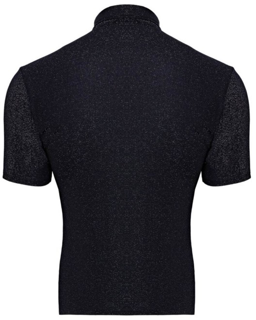 chemise homme en lurex, noir, Svenjoyment, derrière