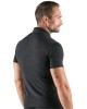 chemise homme en lurex, noir, Svenjoyment, vue de dos