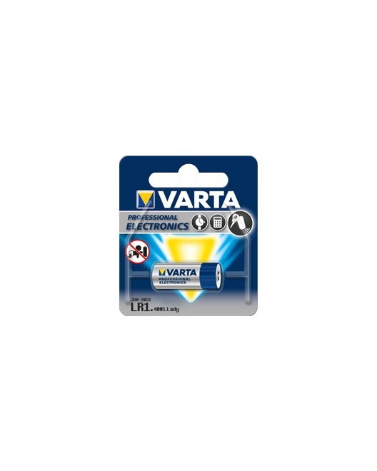 Blister de 1 pile Varta LR1 Lady