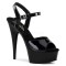 "6"" Stiletto Hell Ankle Strap PF Sandal"